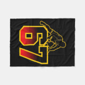 Couverture Polaire 67 Brainrot Youth Wrestling Drip - Funny Kids 67  (Devant (Horizontal))