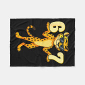 Couverture Polaire 67 Cheetah Meme Six Seven Hands Motion Kids Teens  (Devant (Horizontal))