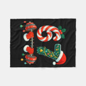 Couverture Polaire 67 Christmas 6 7 Meme Gym Workout Fitness Men Wome (Devant (Horizontal))
