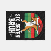 Couverture Polaire 67 Christmas Funny 67 Brainrot Youth Kids Dog 67  (Devant (Horizontal))