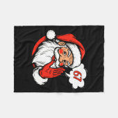 Couverture Polaire 67 Christmas Funny Six Seven Meme Brainrot Santa C (Devant (Horizontal))