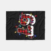 Couverture Polaire 67 Christmas Red Plaid 6 7 Six Seven Boys Christma (Devant (Horizontal))