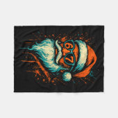 Couverture Polaire 67 Christmas Santa Face 6 7 Meme Six Seven Teen Bo (Devant (Horizontal))