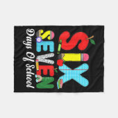 Couverture Polaire 67 Days Of School Shirt Teacher Kids Funny 67 Meme (Devant (Horizontal))