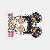 Couverture Polaire 67 Days Smarter Messy Bun Six Seven 67th Day Of Sc (Devant (Horizontal))