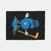 Couverture Polaire 67 Drip Ice Cream Hockey Player  (Devant (Horizontal))