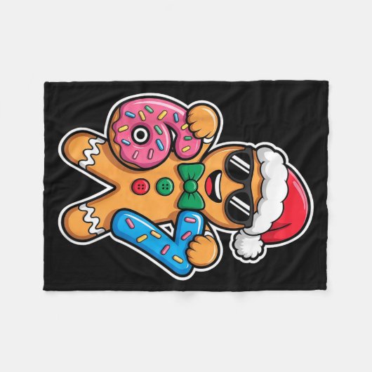 Couverture Polaire 67 Funny Christmas Boys Kids Xmas Six Seven Ginger (Devant (Horizontal))