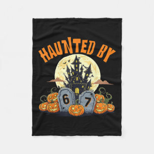 Couverture Polaire 67 Funny Six Sept Gen Alpha Z Halloween 67 Haunte