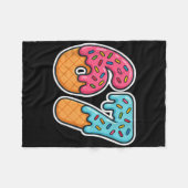 Couverture Polaire 67 Glace Meme Drip Six Sept Argot Gen Alpha  (Devant (Horizontal))