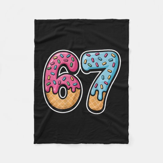 Couverture Polaire 67 Ice Cream Drip (ck Only) (Devant)