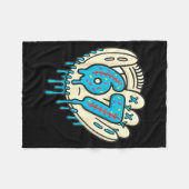 Couverture Polaire 67 Ice Cream Drip Funny Six Seven Baseball  (Devant (Horizontal))