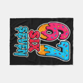 Couverture Polaire 67 Ice Cream Drip Funny Six Seven Gen Alpha Meme S (Devant (Horizontal))