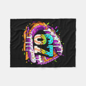 Couverture Polaire 67 Ice Cream Drip Funny Six Seven Player 67th Birt (Devant (Horizontal))