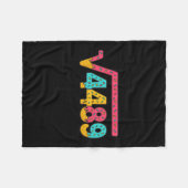 Couverture Polaire 67 Ice Cream Drip Meme Square Root 4489 Slang Math (Devant (Horizontal))