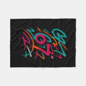 Couverture Polaire 67 Meme Caché Tendance Gen Z Alpha Six Seven 6 7 (Devant (Horizontal))