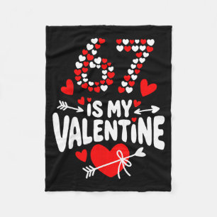 Couverture Polaire 67 Meme de la Saint-Valentin 67e Anniversaire 6 7 