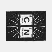 Couverture Polaire 67 Meme Drôle Science Chimie Nerds Humour Période (Devant (Horizontal))
