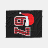 Couverture Polaire 67 Meme Funny Christmas Red Plaid Xmas Pajamas Sla (Devant (Horizontal))