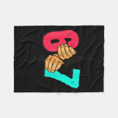 Couverture Polaire 67 Meme Funny Six Seven Gen Alpha Slang Xmas 6 7 H (Devant (Horizontal))