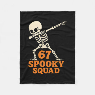 Couverture Polaire 67 Meme Halloween 6 7 Nombres Six Sept Drôle Enfan