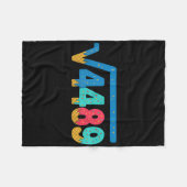 Couverture Polaire 67 Meme Ice Cream Drip Square Root 4489 Slang Math (Devant (Horizontal))