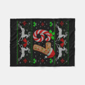 Couverture Polaire 67 Meme Six Seven Funny Ugly Christmas Xmas Sweate (Devant (Horizontal))