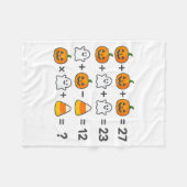 Couverture Polaire 67 Order Operations Math Teacher Halloween Costume (Devant (Horizontal))