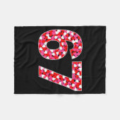 Couverture Polaire 67 Six Seven 6 7 Meme For Men Women Kids Valentine (Devant (Horizontal))