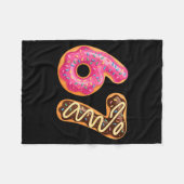 Couverture Polaire 67 Six Seven Donut Meme Funny Sweet Sprinkles  (Devant (Horizontal))