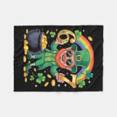 Couverture Polaire 67 Six Seven Drôle 6 7 Mème Saint-Patrick Leprec (Devant (Horizontal))
