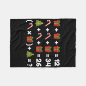 Couverture Polaire 67 Six Seven Mème Math Noël Équation Logique Pu (Devant (Horizontal))