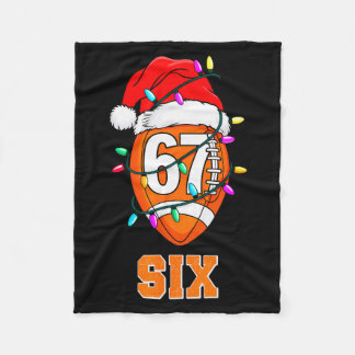 Couverture Polaire 67endy Noël Football – Six & Sept Coentreprise