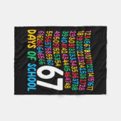 Couverture Polaire 67th Day Of School 67 Math Numbers Teacher Kids 67 (Devant (Horizontal))