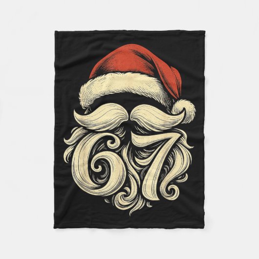 Couverture Polaire 6 7 Christmas 67 Santa Six Seven Christmas Boys Te (Devant)