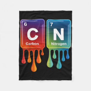 Couverture Polaire 6 7 Drôle Science Chimie Professeur Tableau Périod