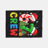 Couverture Polaire 6 7 Pajamas Six Seven Matching Ugly Christmas 67 F (Devant (Horizontal))