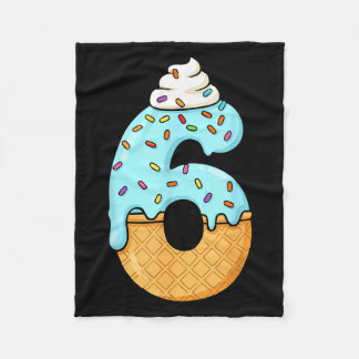 Couverture Polaire #6 Jersey Uniform Drip Teen Slang, Funny Ice Cream