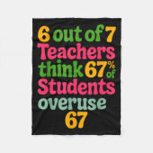 Couverture Polaire 6 Out Of 7 Teachers Think 67% Of Students Overuse (Devant)