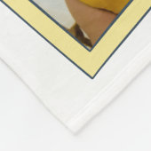 Couverture Polaire 6 Photo Collage mignon bébé rose Bleu Granny (Coin)