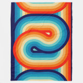 Couverture Polaire 70s Double Wave (Devant)