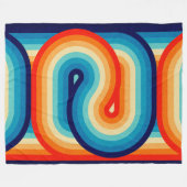 Couverture Polaire 70s Double Wave (Devant (Horizontal))