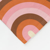 Couverture Polaire 70's Retro Seamless Pattern. 60s and 70s Aesthetic (Coin)