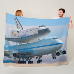 COUVERTURE POLAIRE 747 AÉRONEF DE TRANSPORTEUR DE NAVETTE SPATIALE