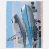 COUVERTURE POLAIRE 747 AÉRONEF DE TRANSPORTEUR DE NAVETTE SPATIALE (Devant)