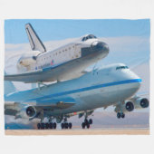 COUVERTURE POLAIRE 747 AÉRONEF DE TRANSPORTEUR DE NAVETTE SPATIALE (Devant (Horizontal))