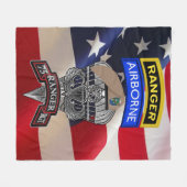 Couverture Polaire 75e régiment de Rangers (Devant (Horizontal))