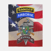 Couverture Polaire 75e régiment de rangers (Devant)