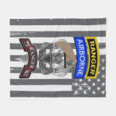 Couverture Polaire 75e régiment de Rangers (Devant (Horizontal))