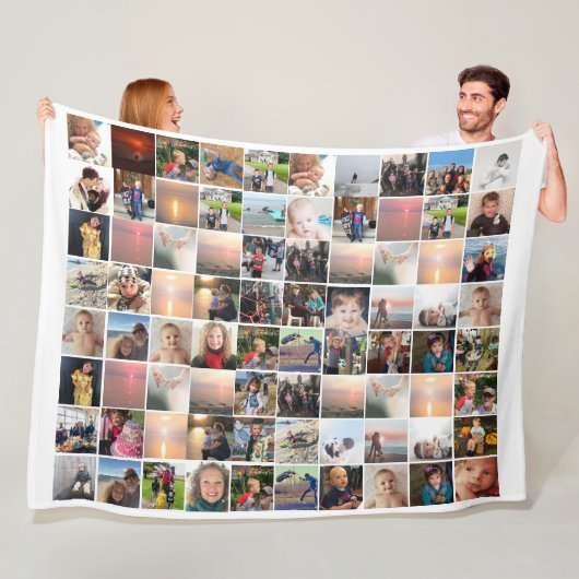 Couverture Polaire 80 Photos uniques ou vos images ou citations Tout (En situation)