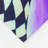 Couverture Polaire 80 s Art Deco Geometric Pattern (Coin)